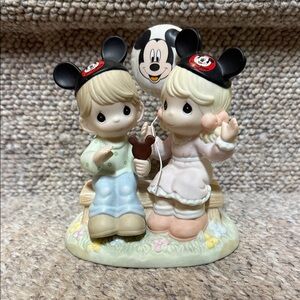 Disney Precious Moments Figurine with Mickey Ears